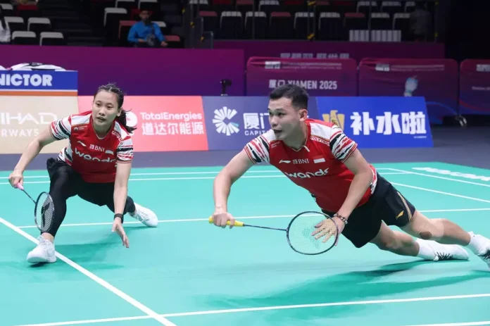 Tim Bulu Tangkis Indonesia Bungkam Inggris 5-0 di Piala Sudirman 2025