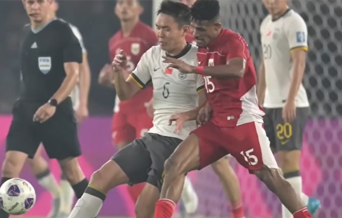 Indonesia menang 1-0 lawan china
